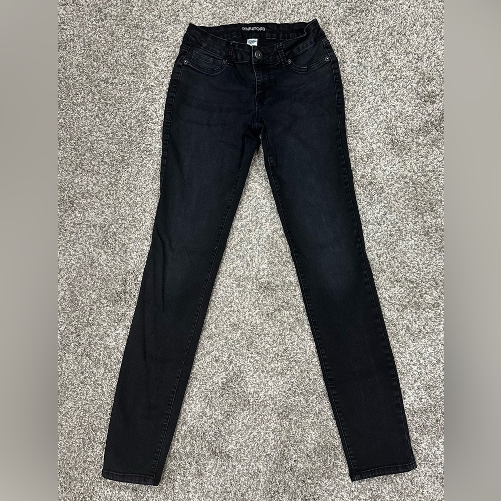 Women’s Maurice’s Black Skinny Jeans size Small Regular